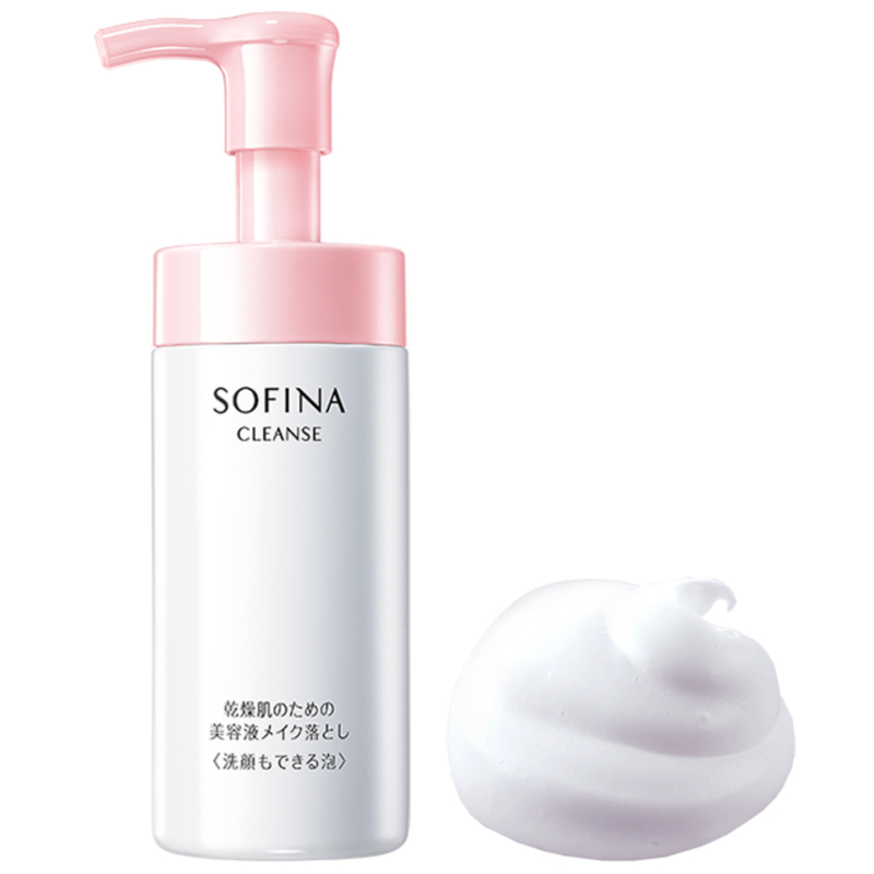Sofina Cleanse高保濕精華卸妝潔面泡沫 150毫升