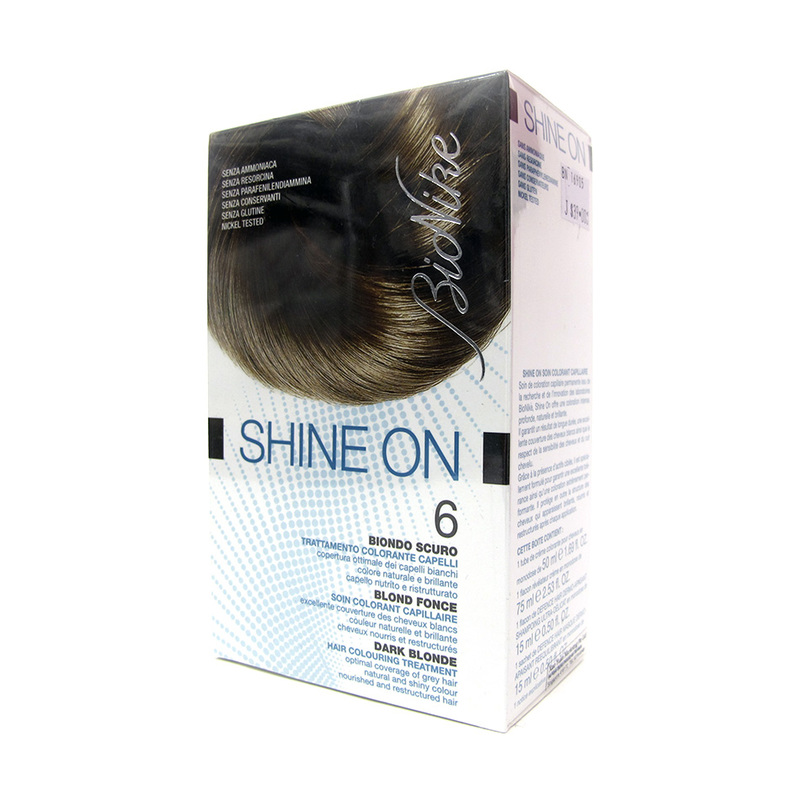 BioNike Shine On Hair Colouring Treatment Dark Blonde 6