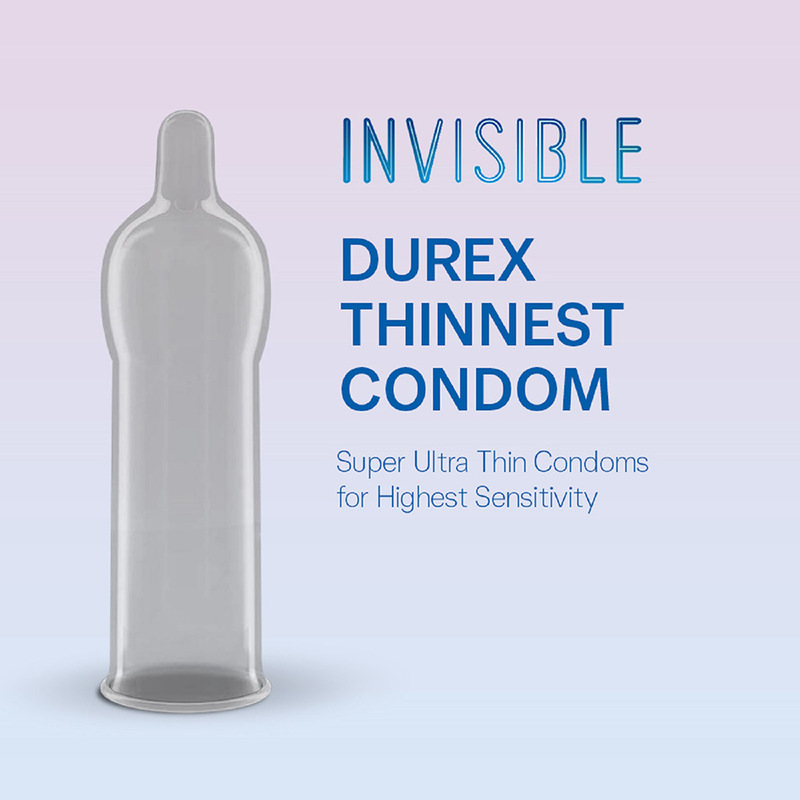 Durex Invisible Extra Sensitive, 3pcs