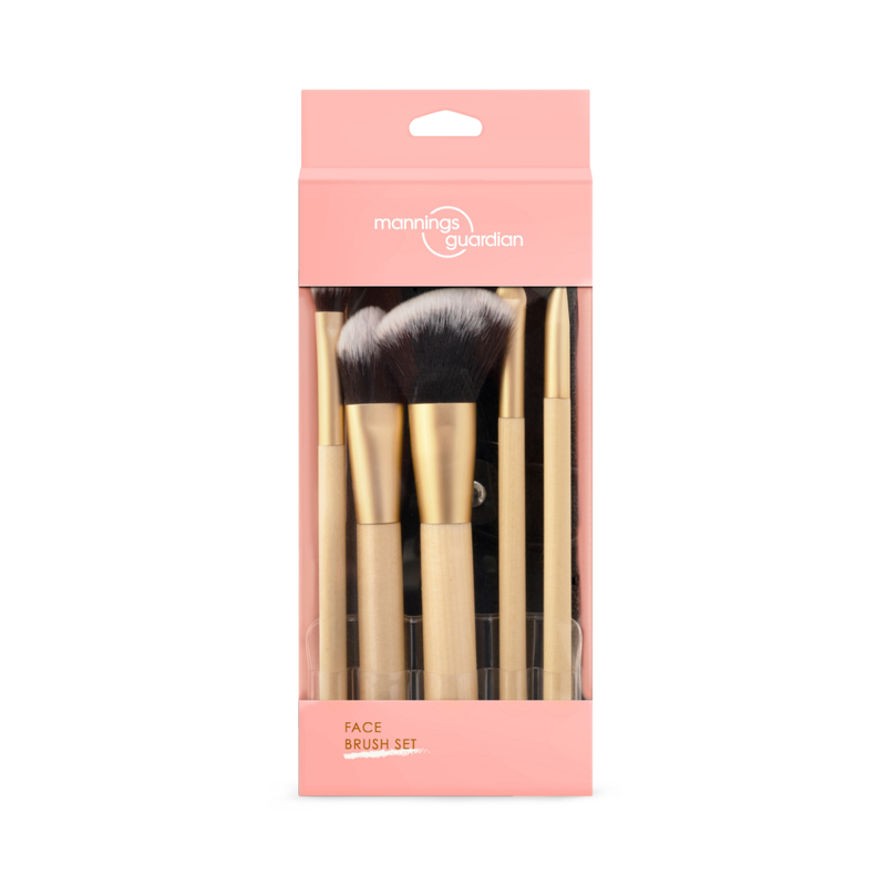 Mannings Guardian Face Brush Set (5pcs) 1 Pack