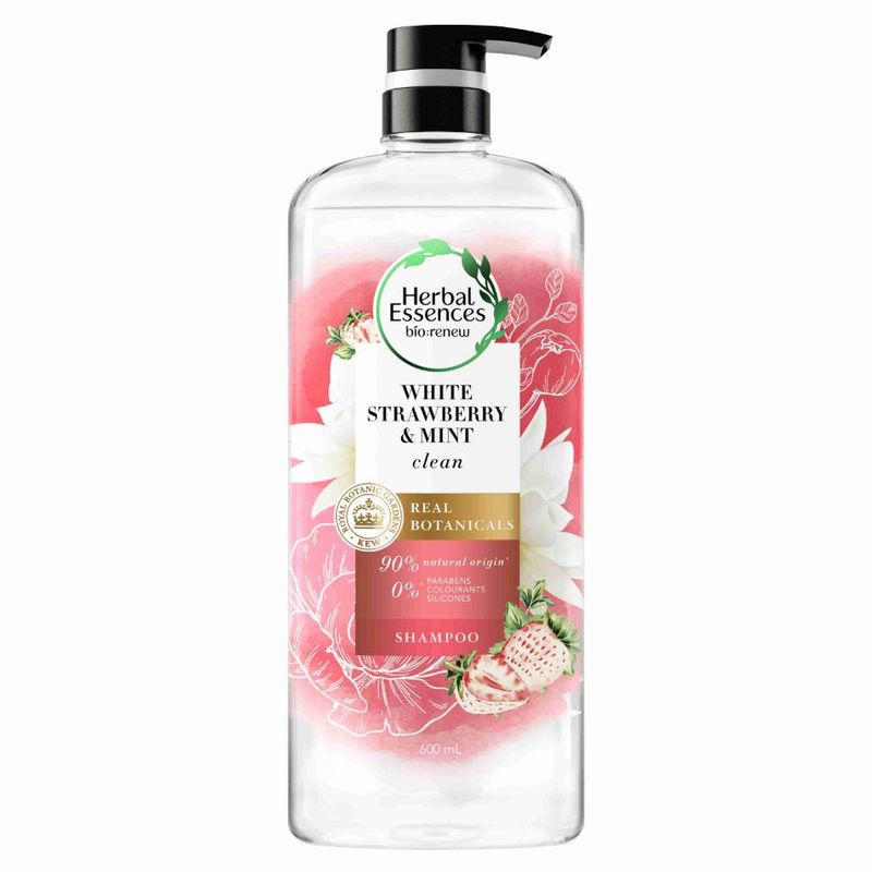 Herbal Essences Biorenew White Strawberry And Mint Shampoo 600ml Guardian Singapore 