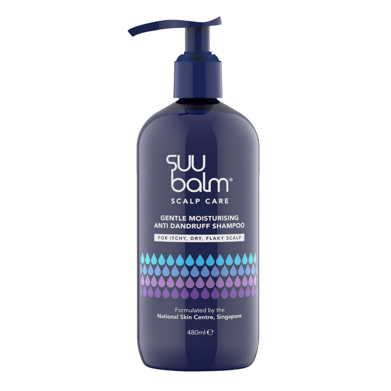 Suu Balm Gentle Moisturising Anti Dandruff Shampoo 480ml