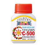 21st Century Vitamin C 500mg Slow Release 60s