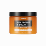 KUNDAL Macadamia & Sugar Body Scrub - Baby Powder 550g