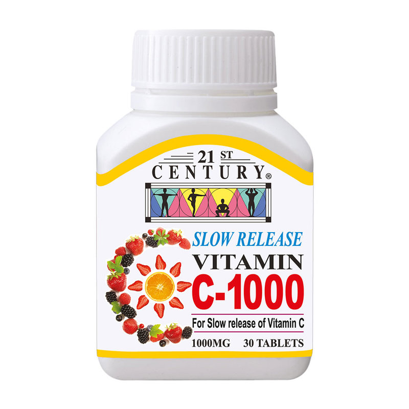 21st Century Vitamin C 1000mg Slow Release 30s