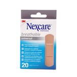 Nexcare™ Universal Breathable Plasters, 19 mm x 72 mm, 20pcs