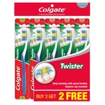 Colgate Twister Medium Toothbrush B3F2