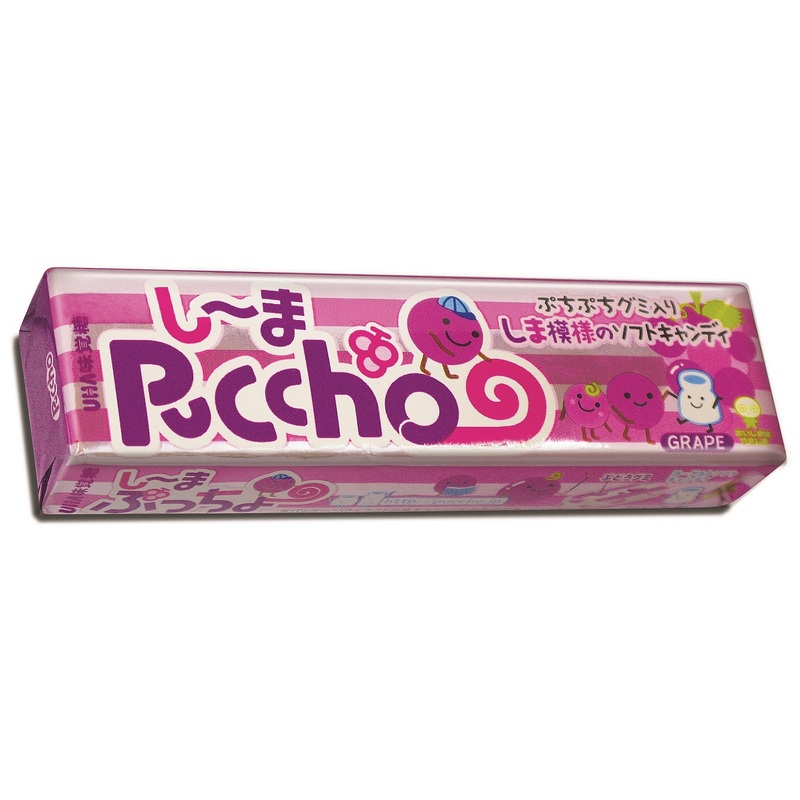 Puccho Grape Flavored Soft Candy 10pcs