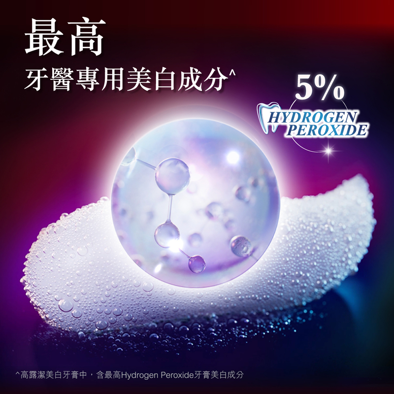 Colgate Optic White Pro Series Hydrogen Peroxide 5% Whitening Toothpaste 80g