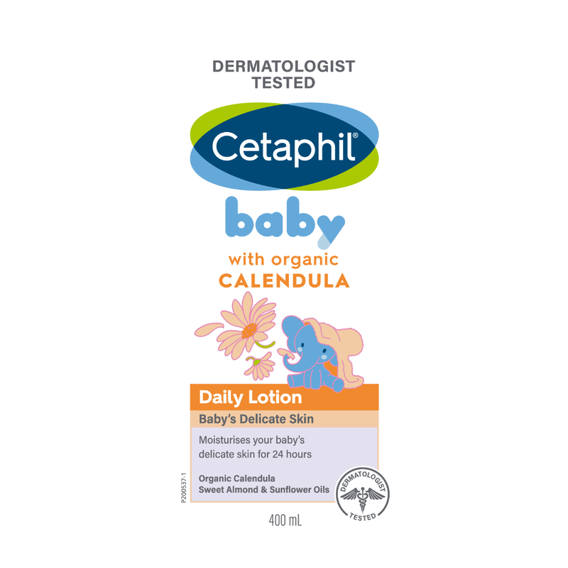 Cetaphil舒特膚嬰兒潤膚霜含天然金盞花 400毫升