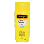 Neutrogena Beach Defence Lotion Sun+Water Sunscreen SPF50 198ml