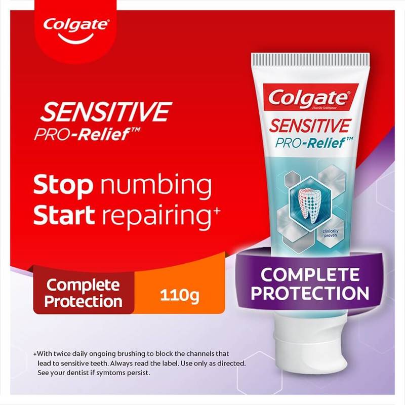 Colgate Sensitive Pro-Relief Multi-Protection Toothpaste, 110g