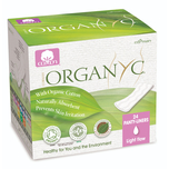Organyc Organic Cotton Panty Liners 15cm 24pcs