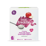 Little Freddie Organic Creamy Pink Lady Apple Greek Style Yoghurt - Multipack 5×100g