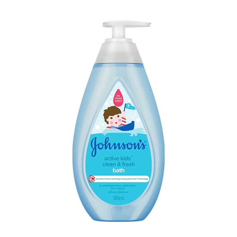 Johnson's Baby Active Kids Clean & Fresh Bath 500ml