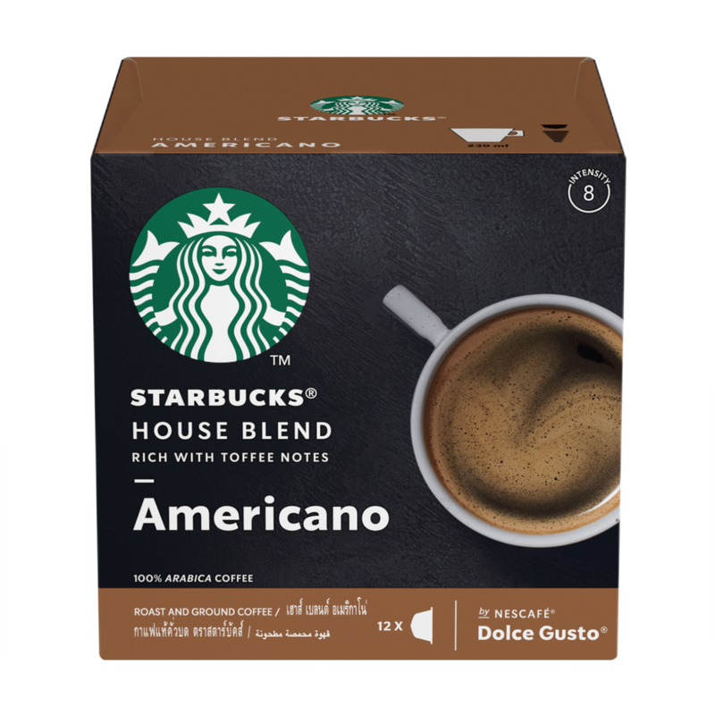Starbucks星巴克House Blend美式咖啡膠囊 12粒