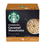Starbucks Caramel Macchiato by NESCAFe DOLCE GUSTO 6 Coffee Capsules + 6 Milk Capsules
