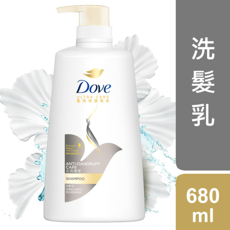Dove多芬洗髮乳(去屑護理) 680毫升