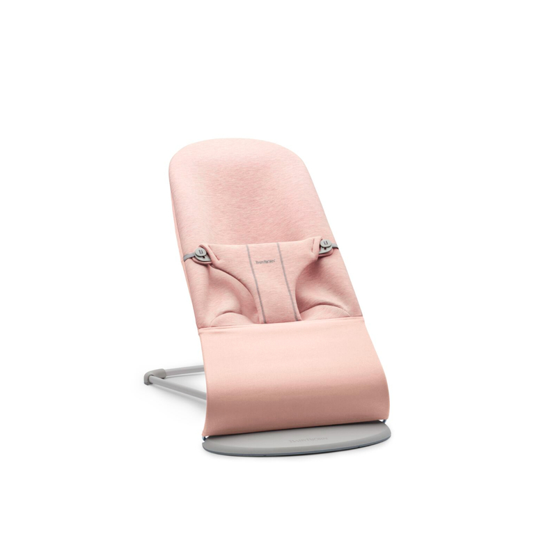 BabyBjorn高級嬰兒搖椅(3D柔軟棉 - 淺粉紅色) 1件