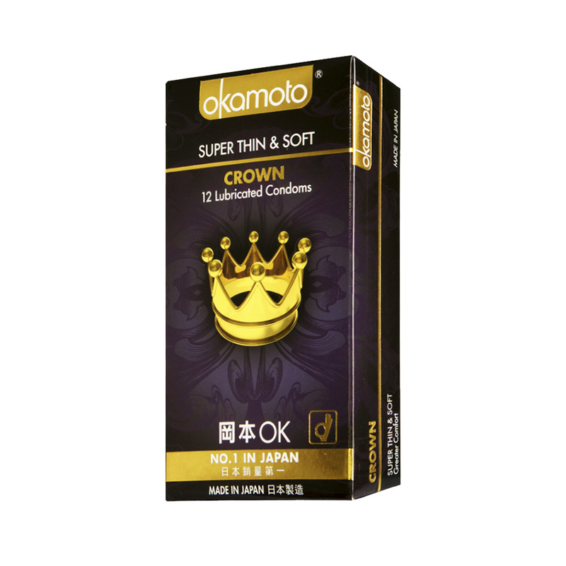 Okamoto Crown Condoms, 12pcs