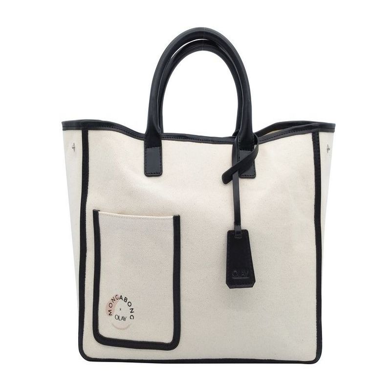 Olay X Mongabong Tote Bag Black/Brown | Guardian Singapore