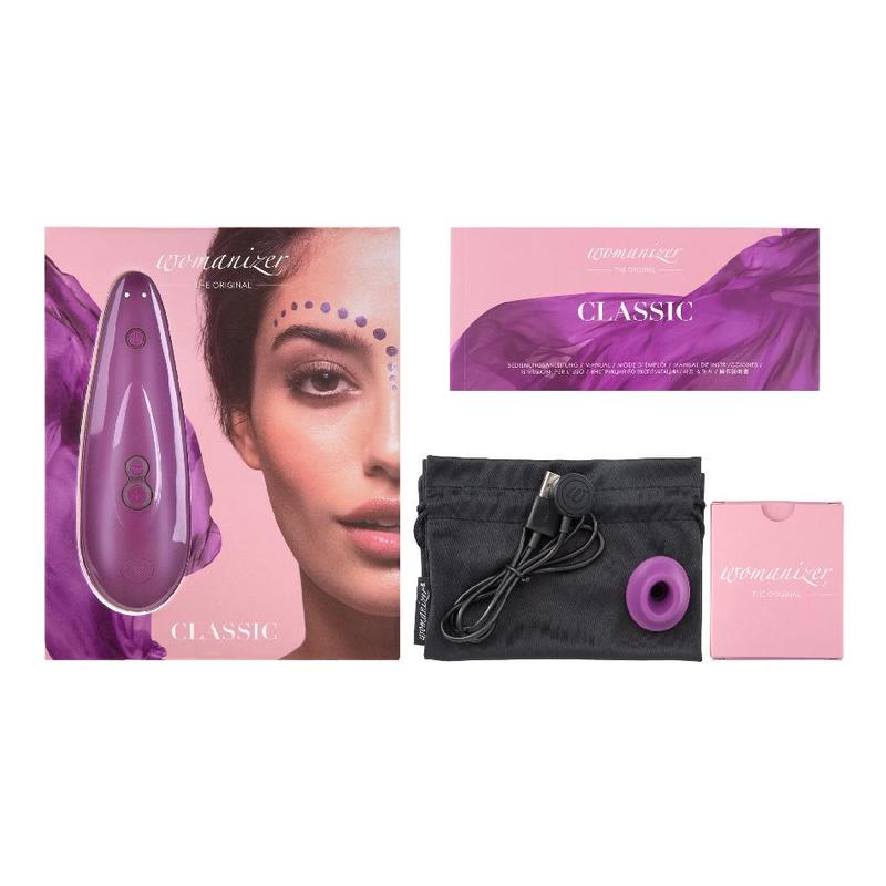 Womanizer Classic Clitoral Massager - Purple