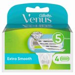 Gillette Venus Extra Smooth Refill Blades 4count