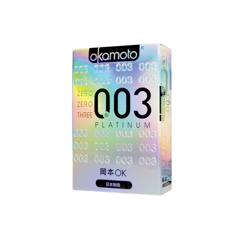 Okamoto 4 Platinum Condoms, 4pcs