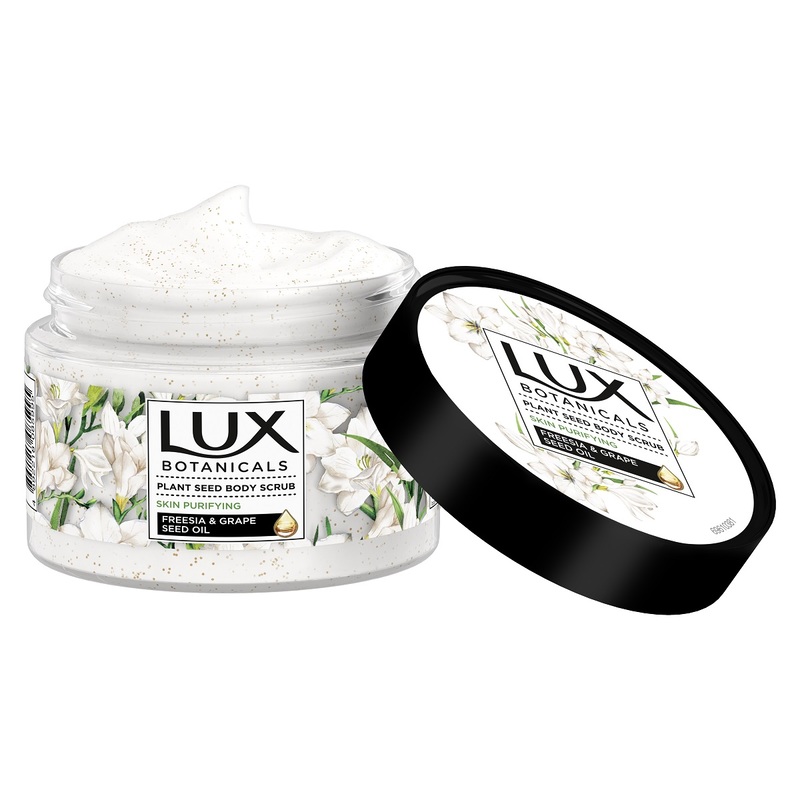 Lux Batanicals麗仕植物籽身體沐浴磨砂膏 - 小蒼蘭香 290克