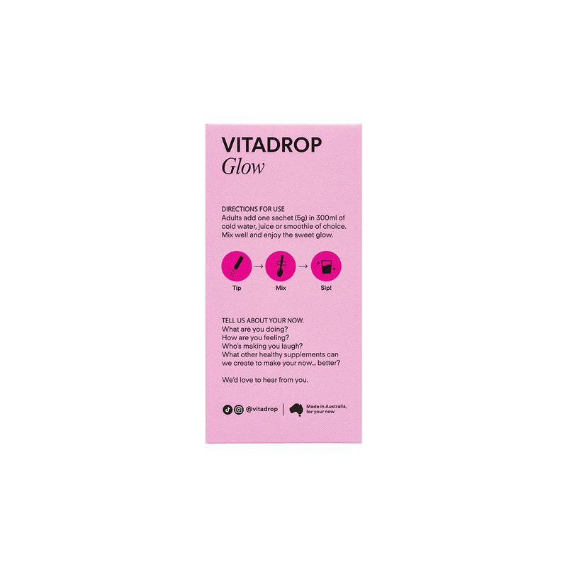 Vitadrop Collagen Glow 5g x 21 Sachets