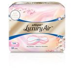 Whisper Luxury Air Thin Regular Wings Sanitary pads 24cm 18pads