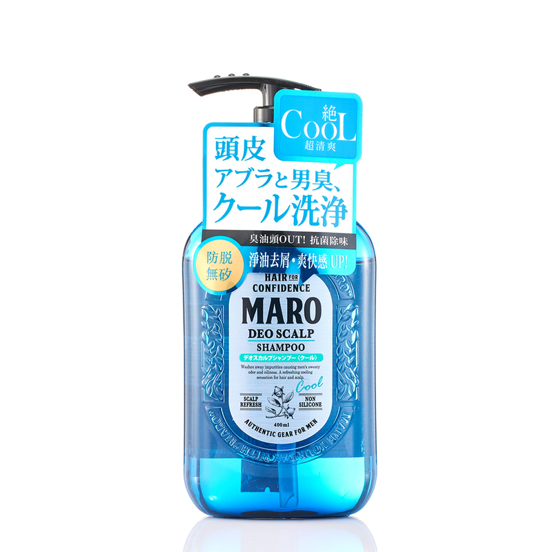 Maro Deoscalp Shampoo Cool (Non-Silicone) 400ml