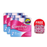 Carefree Barely There Unscented 42s Triple Pack + Gift