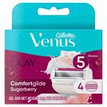 Gillette Venus with OLAY Comfortglide Sugarberry Refill Blades 4count
