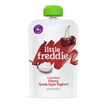 Little Freddie Organic Creamy Cherry Greek Style Yoghurt 100g
