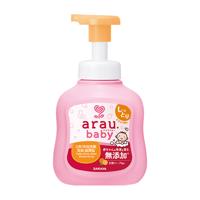 Arau Baby Foam Body Soap Moisturizing 450ml