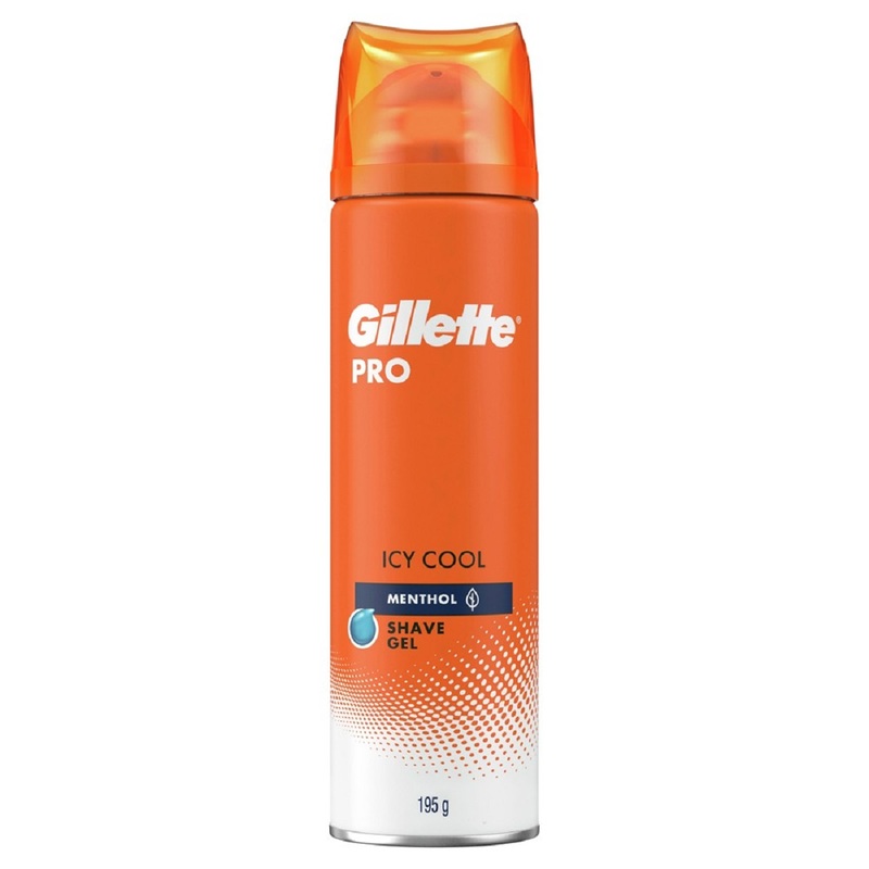 Gillette Pro Shave Gel (Icy Cool) 195g