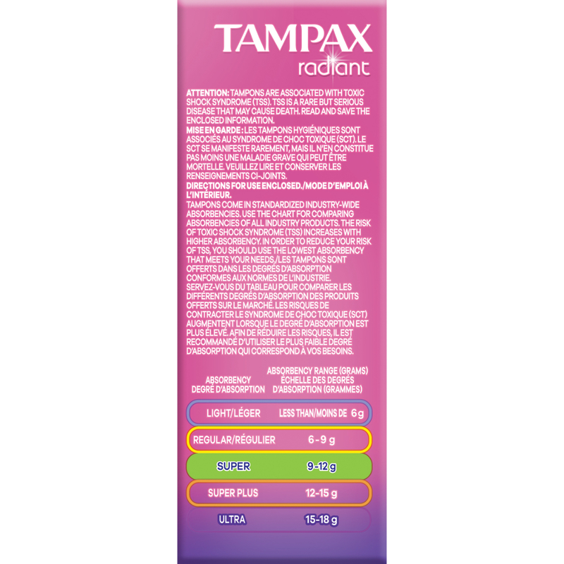 Tampax棉條(大流量) 14支