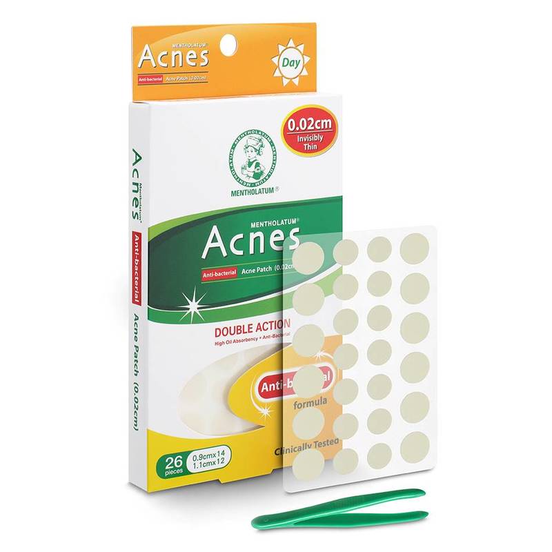 Acnes Anti-Bacterial Acne Patch 0.02cm (Day), 26pcs