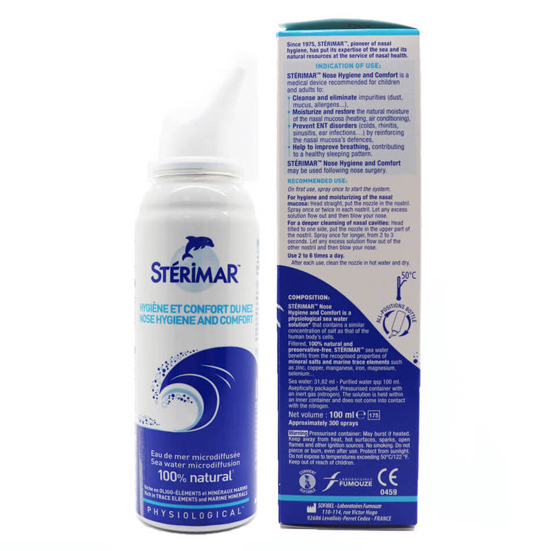 Sterimar Isotonic Nasal Hygiene Nasal Spray 100ml  