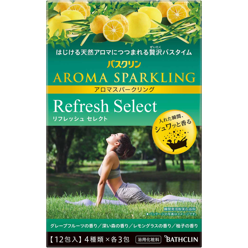 Bathclin Aroma Sparkling(Refresh Select) 30g X 12