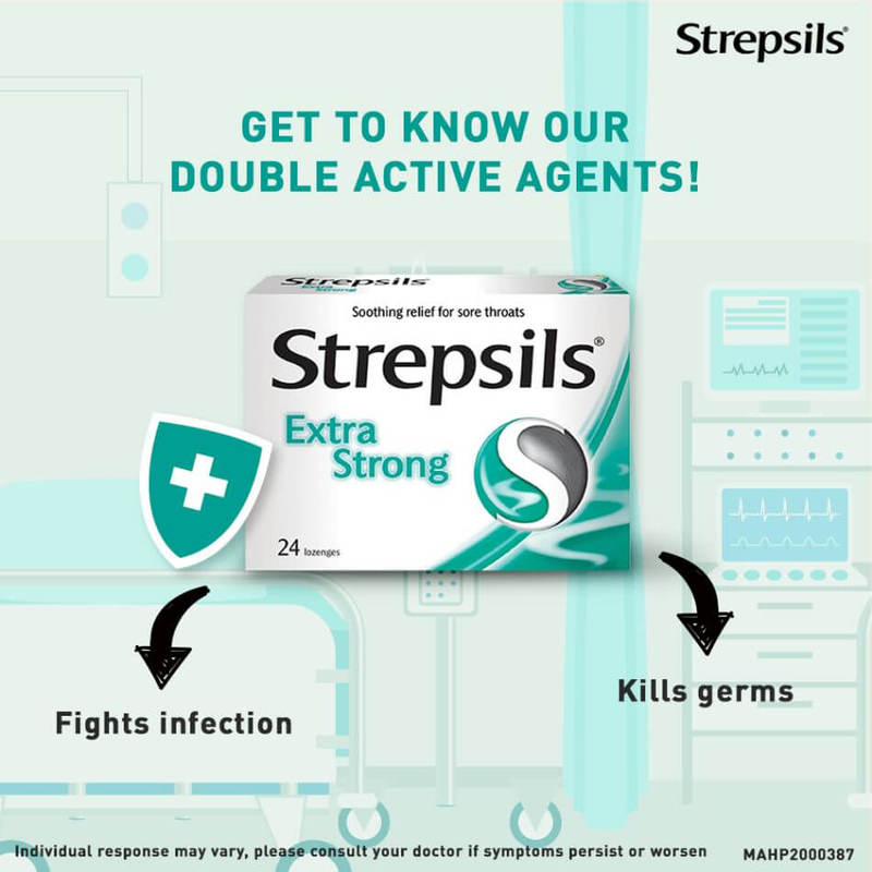 Strepsils Extra Strong Lozenges, 24s