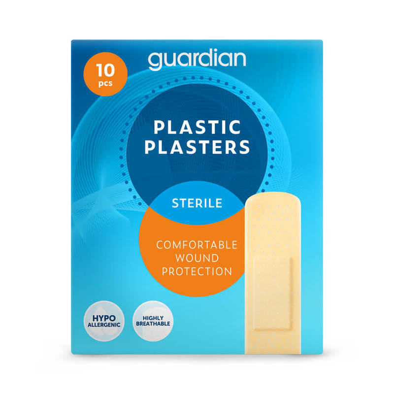 Guardian Plastic Plasters 10pcs