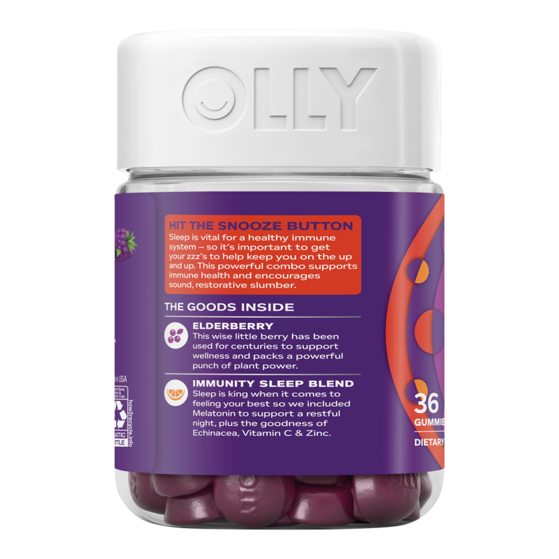 Olly Immunity Sleep Gummy Supplemet 36pcs