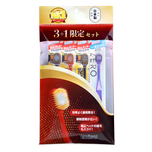 Ebisu Super Care Toothbrush + Ebisu Zero Premiun Care Combo Set 4pcs (Random Colour)