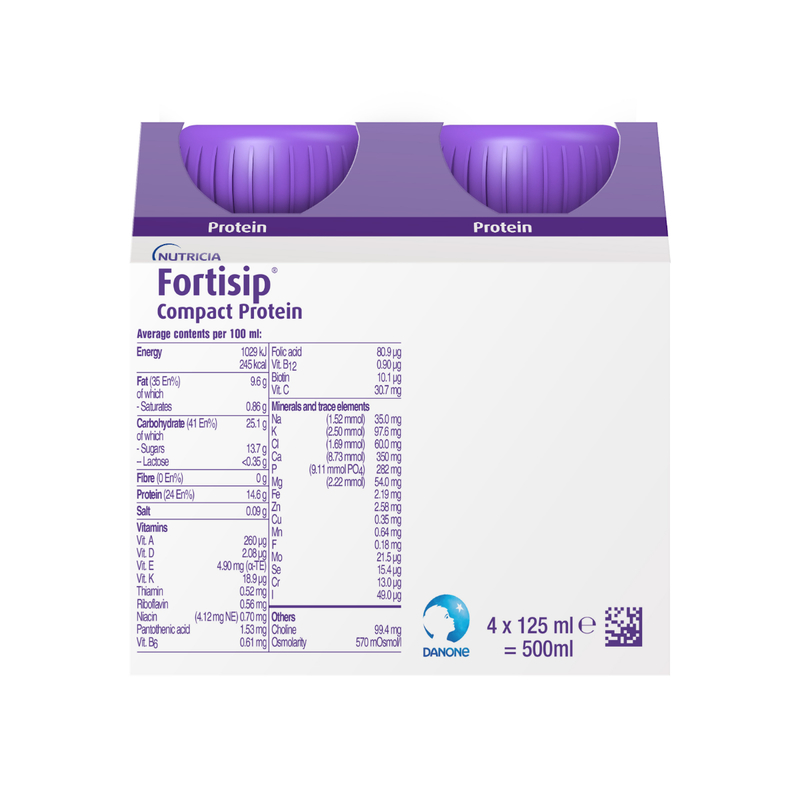 Fortisip營保健癌症專用營養奶原味 125毫升 x 4支