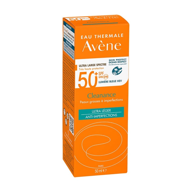 Avene SPF50+ Cleanance Ultra Light Fluid Triasorb PA++++