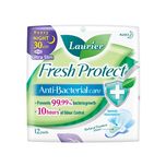 Laurier Fresh Protect Anti-Bacterial Ultra Slim Heavy Flow Night 30cm, 12pcs