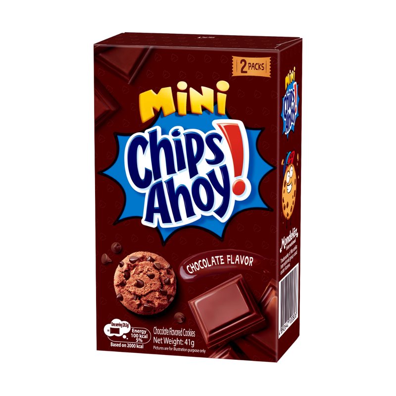 Chips Ahoy Mini Chocolate Flavored Cookies 41g