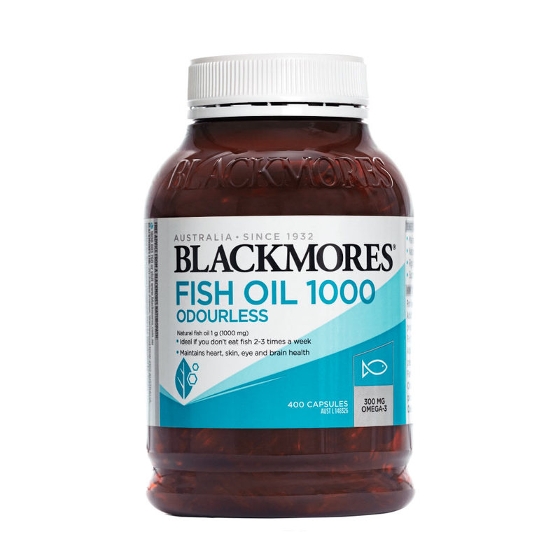 Blackmores Odourless Fish Oil 400s